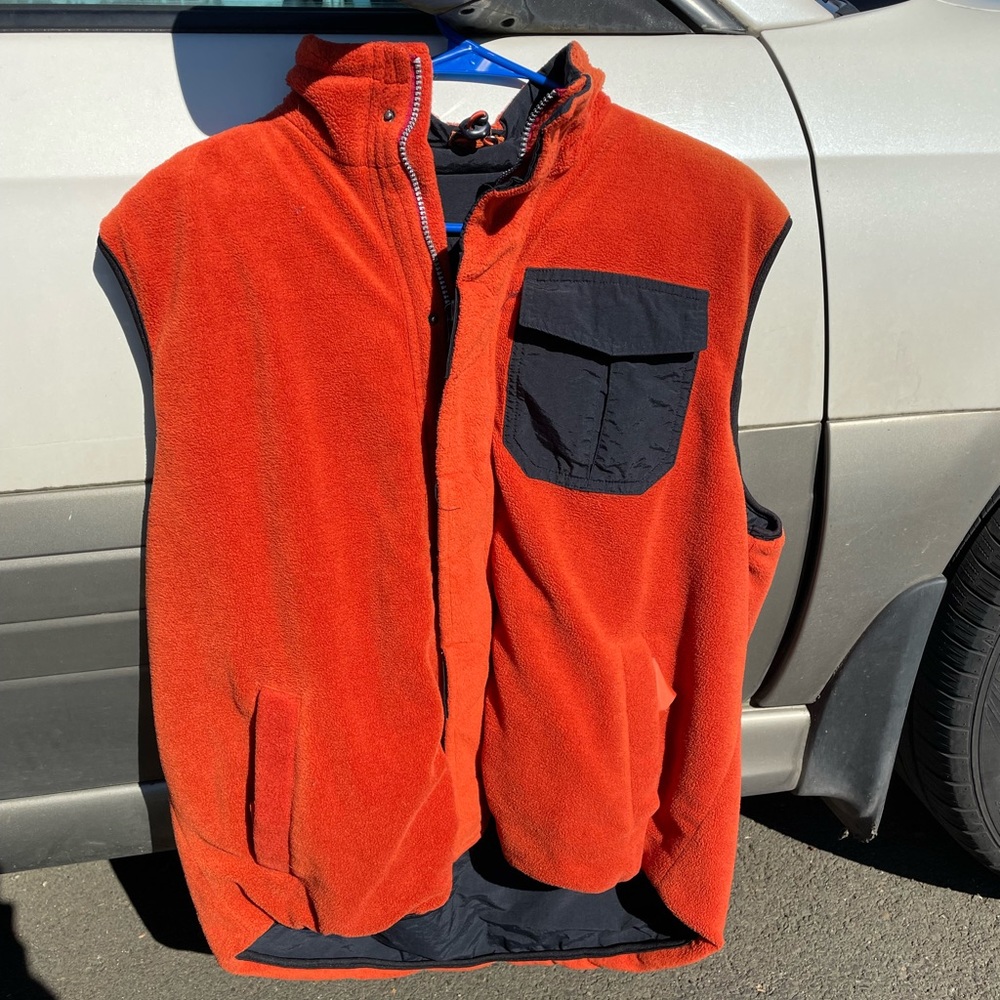 Vintage orange vest